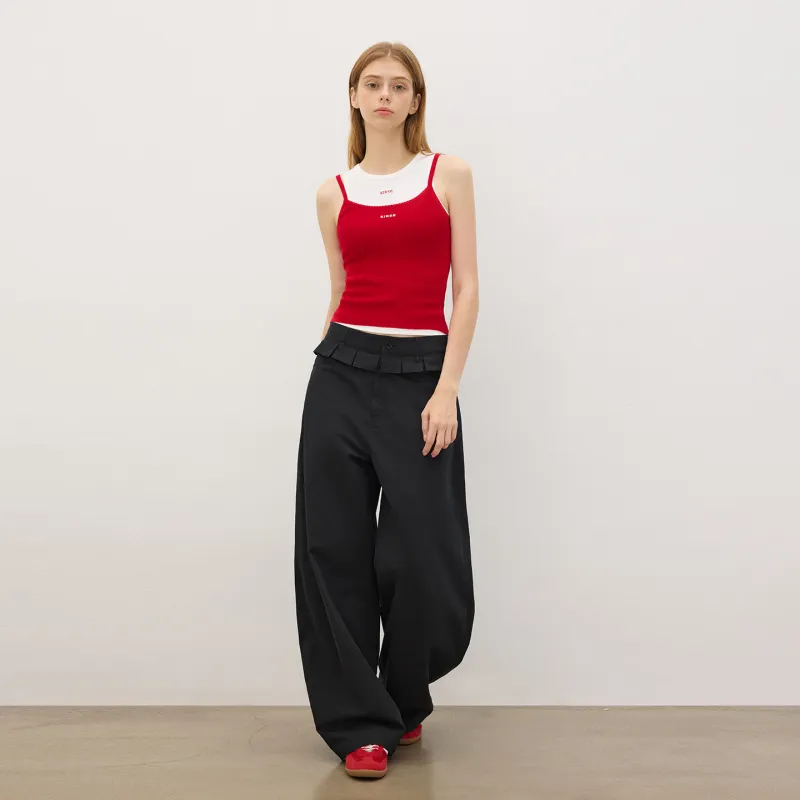 KIRSH Tank Tops Women's Red-3