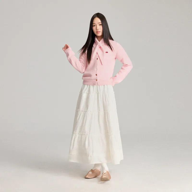 Kirsh Casual Long Skirts Women's White-4