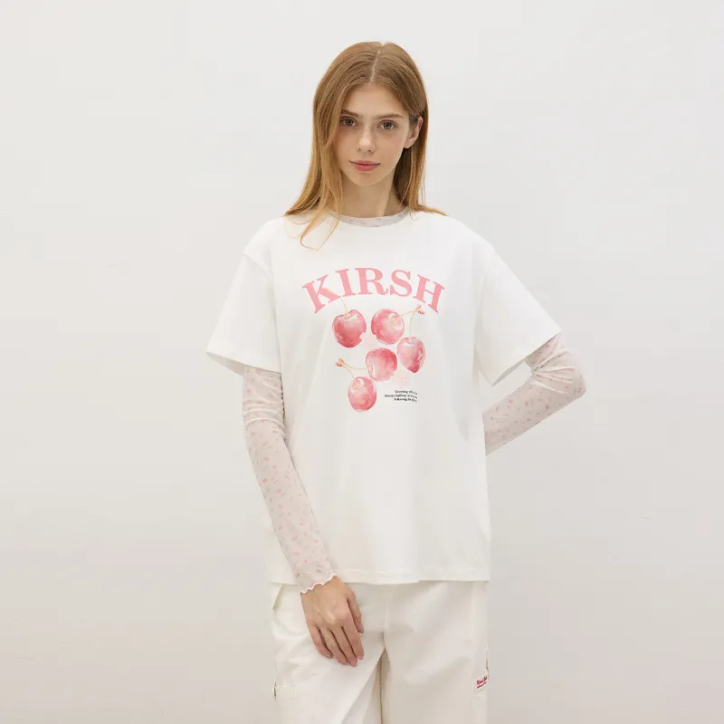 KIRSH T Shirts Women's White-4