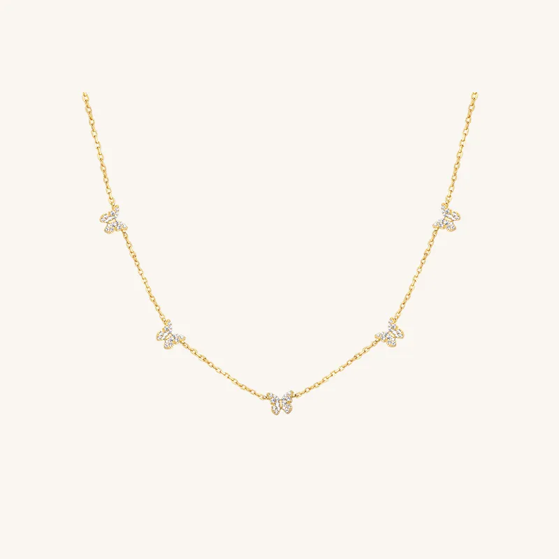 Arsis S925 Silver Necklaces Women's Gold And Silver Two Tone-2