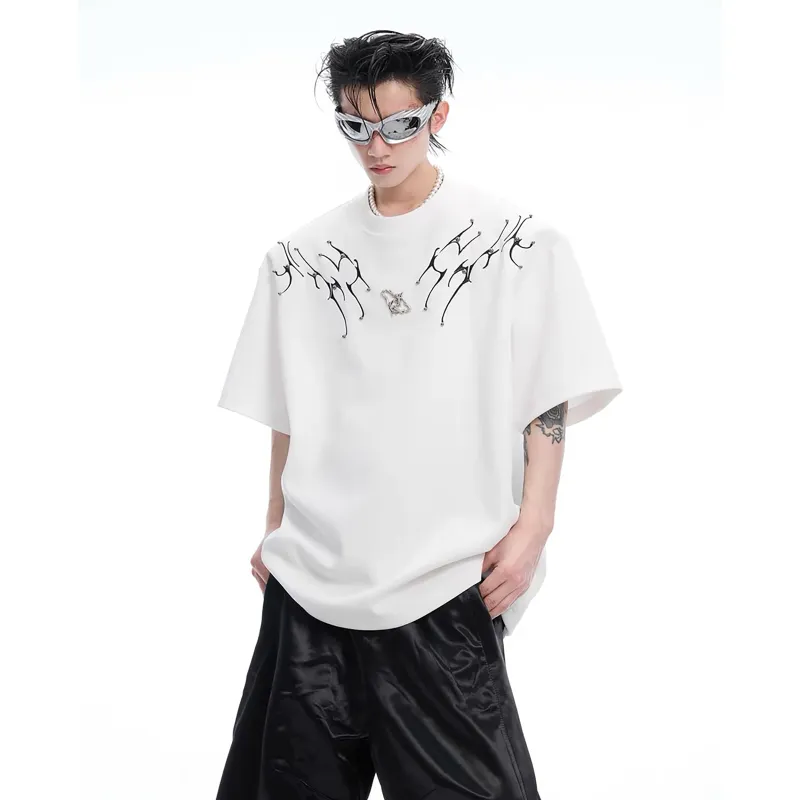 PAINT STAIN T Shirts Unisex-8