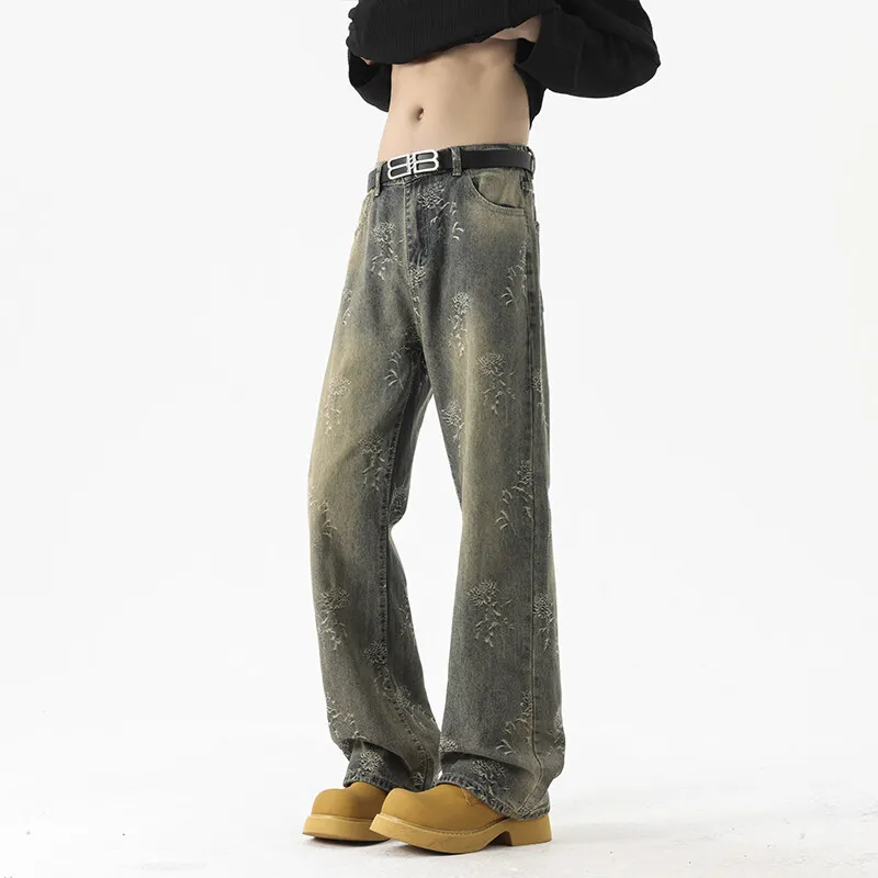 TESTUNG Trendy Essential Jeans Unisex-4