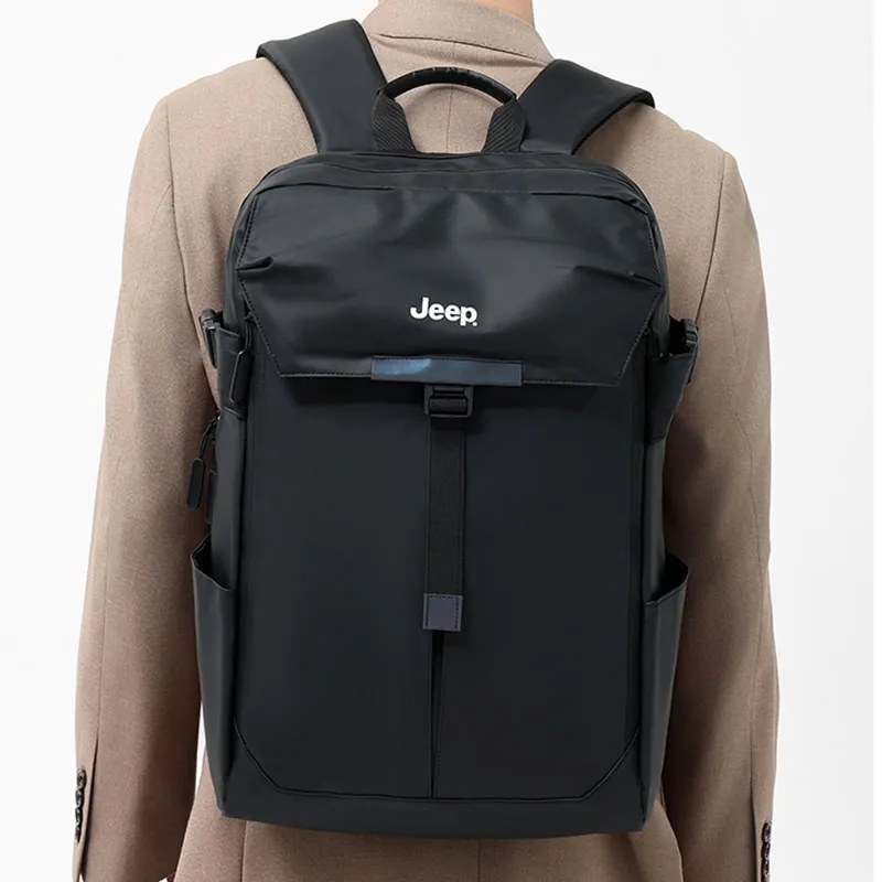 Jeep Membrana Dermalis Bag Regular Men's Black-2