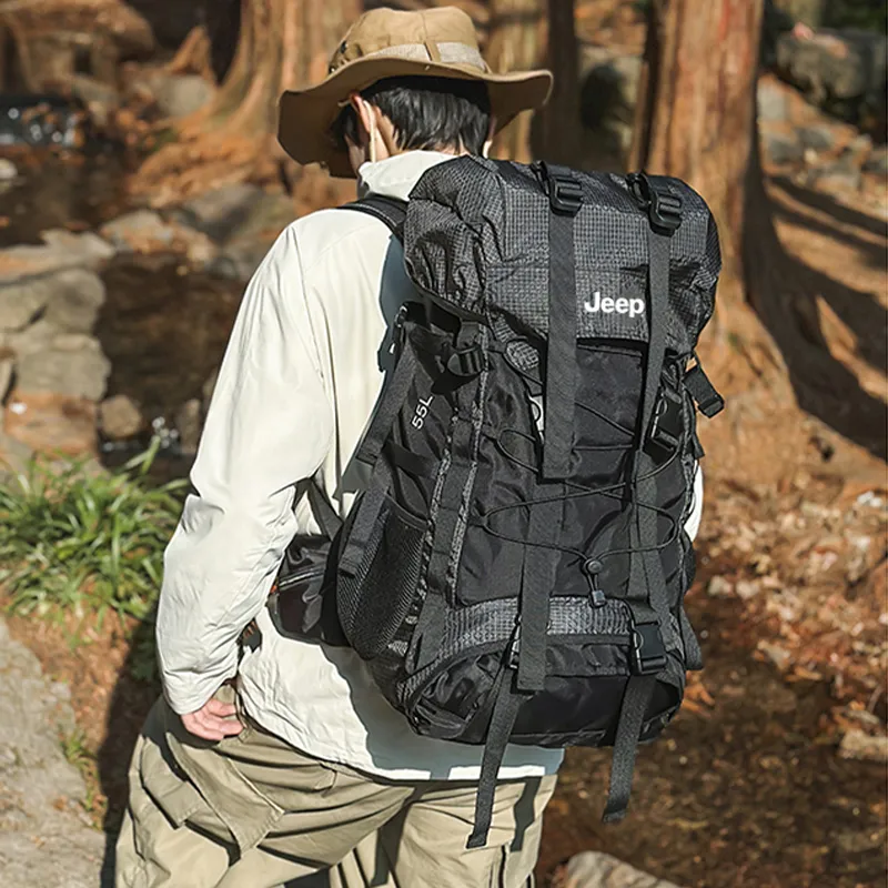 Jeep Backpacks Gray-1