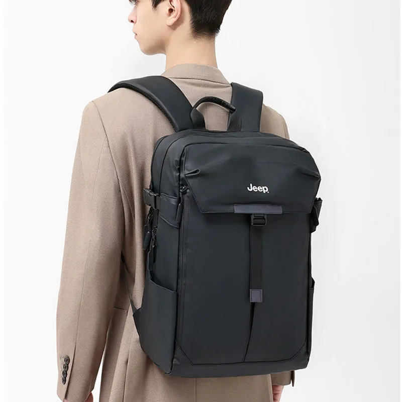 Jeep Membrana Dermalis Bag Regular Men's Black-3