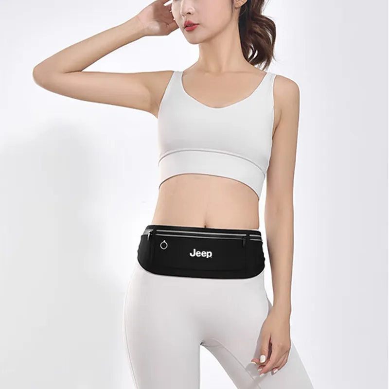 Jeep Polyamide Fanny Pack Regular Unisex Black-3