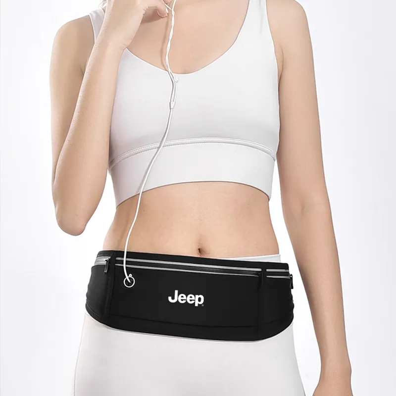 Jeep Polyamide Fanny Pack Regular Unisex Black-4