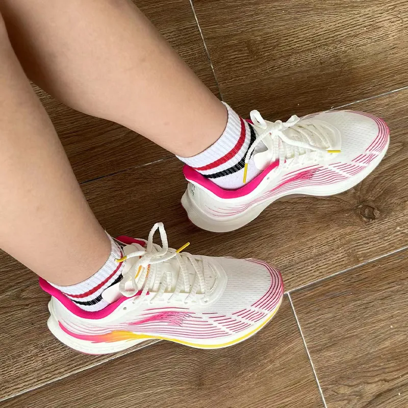 ONEMIX Wing Armor Running Shoes Unisex Phoenix White Red-5