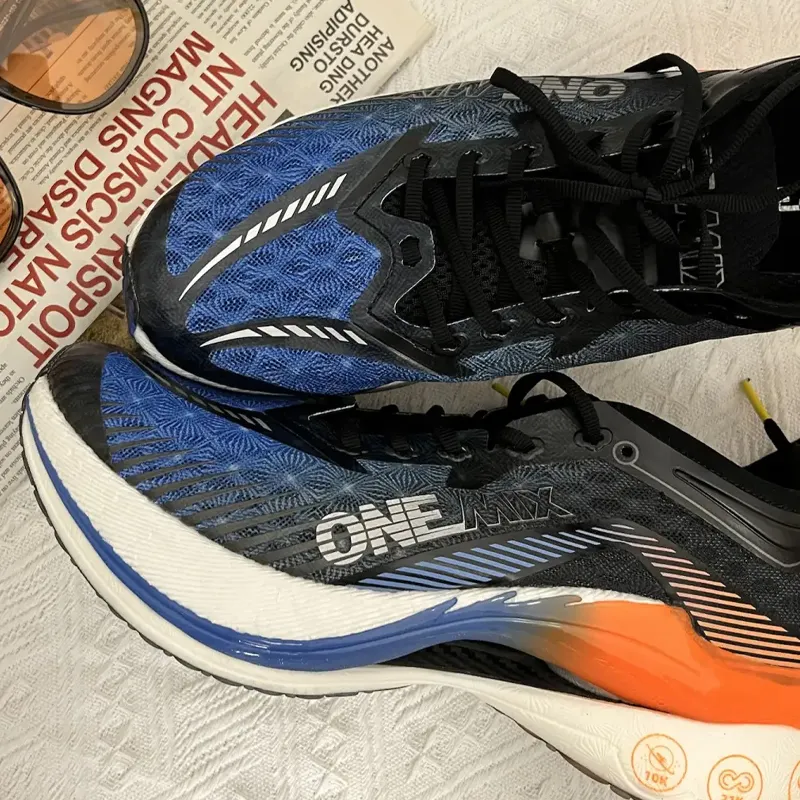 ONEMIX Cool Running Shoes Unisex Dazzle Black-6