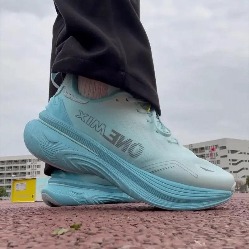 ONEMIX Beluga Whale Running Shoes Unisex Blue Kingfisher-5