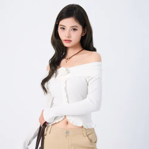 MUSTOFF T Shirts Women's White