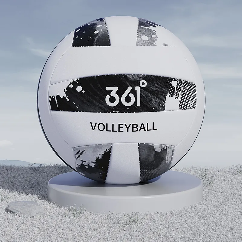 361° PVC Size 5 Volleyball Unisex Black-1