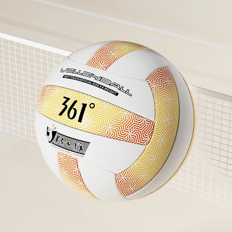 361° PVC Size 5 Volleyball Unisex Orange Yellow-2