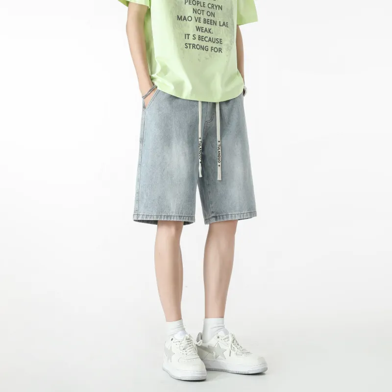 Turandot Denim Shorts Unisex-5