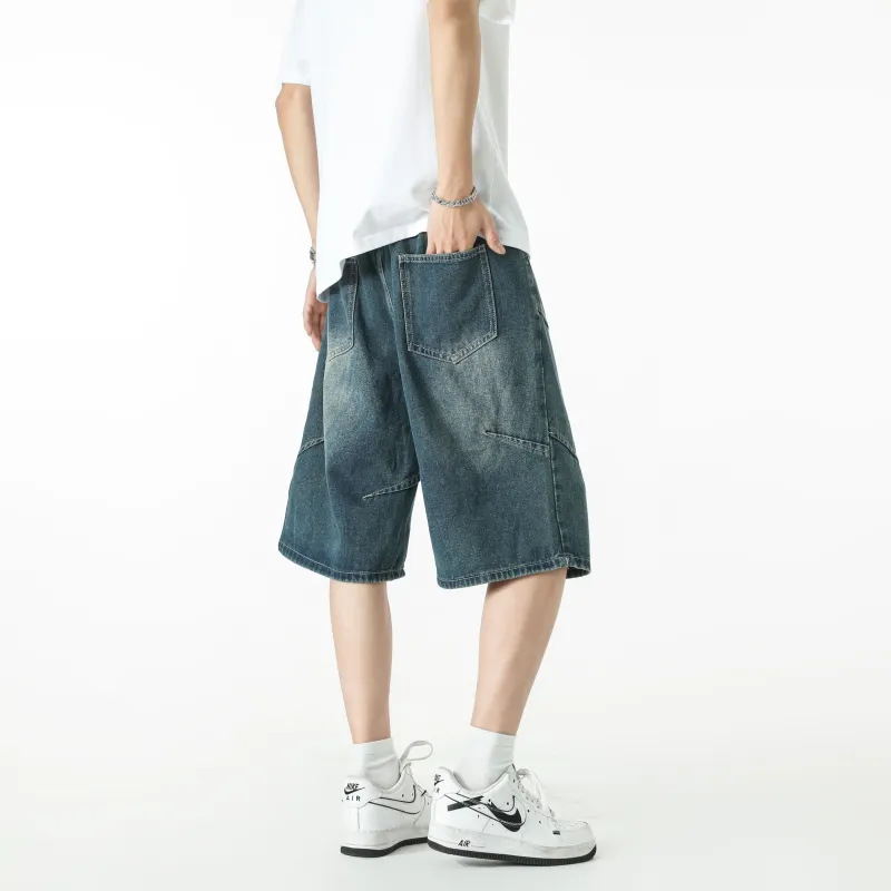Turandot Denim Shorts Unisex-5