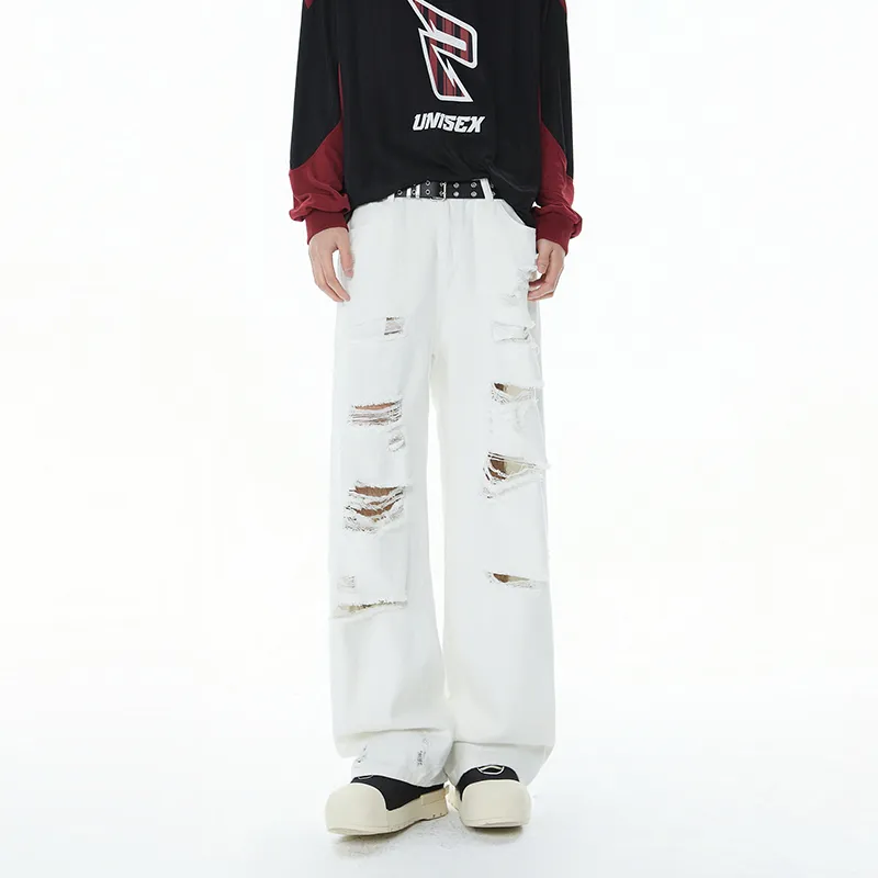 CASAMIA Jeans Unisex White-3
