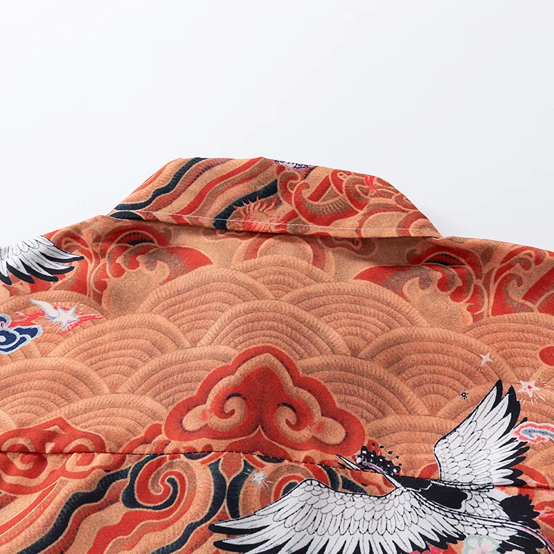 CASAMIA Shirts Unisex Orange-3
