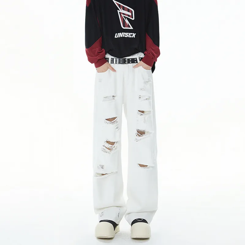 CASAMIA Jeans Unisex White-2