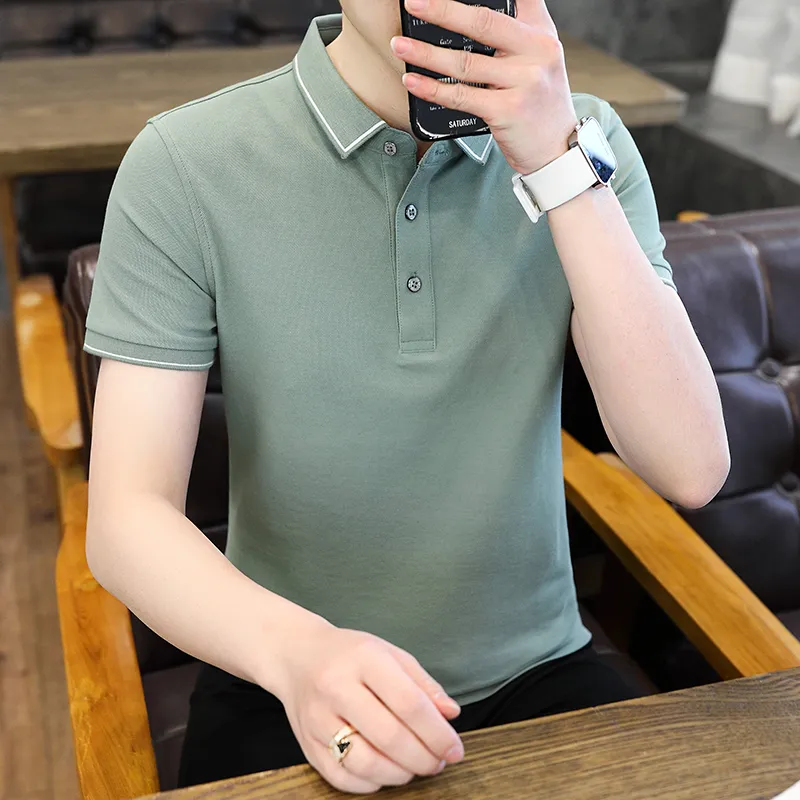 CASAMIA Polo Shirts Men-29