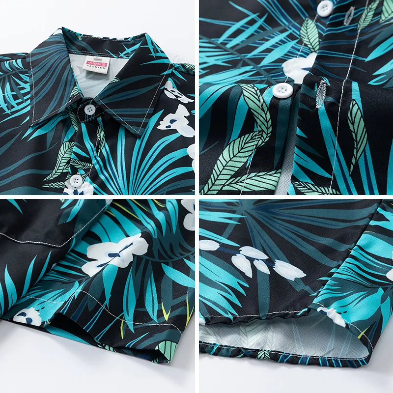 CASAMIA Shirts Unisex Blue-4