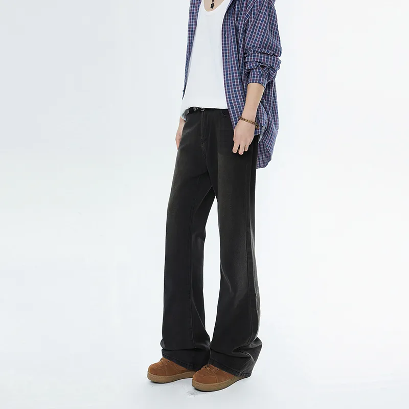 CASAMIA Jeans Unisex Faded Black-4