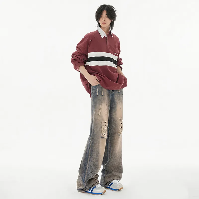 CASAMIA Jeans Unisex Vintage Blue-4