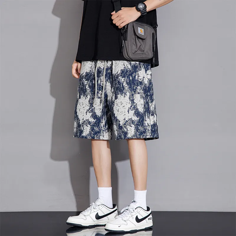 CASAMIA Casual Shorts Men's Blue-3