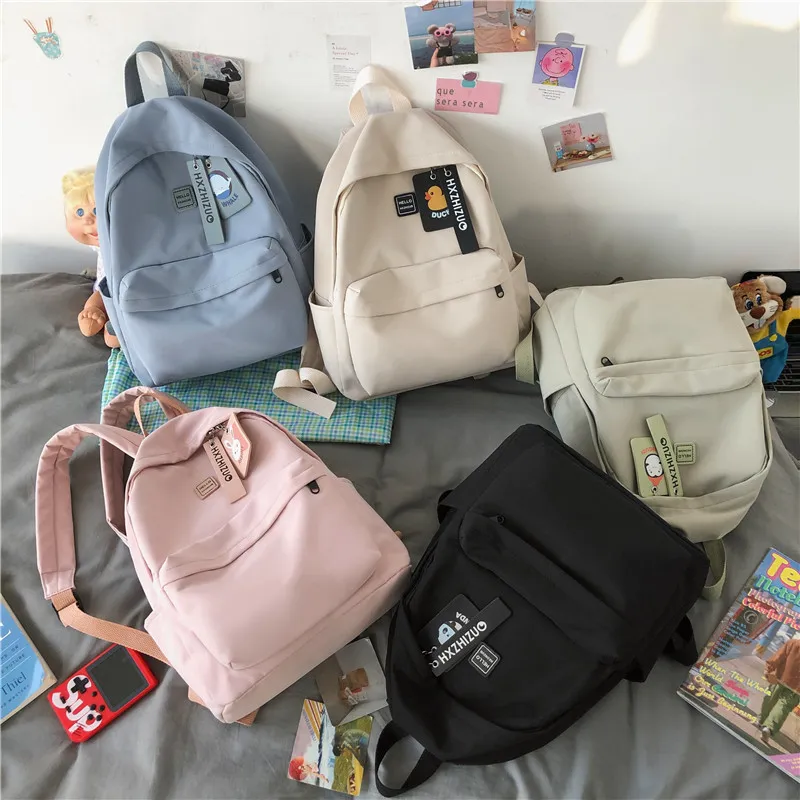 O'ROTA Nylon Backpack Women's Multicolor-7