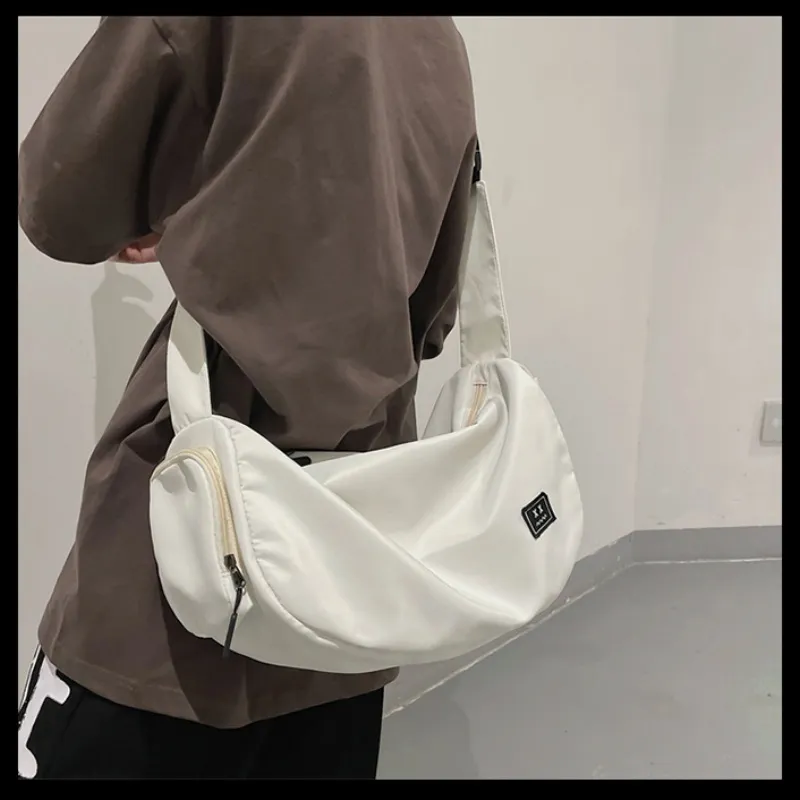 O'ROTA Nylon One Shoulder Travel Bag Unisex Multicolor-9