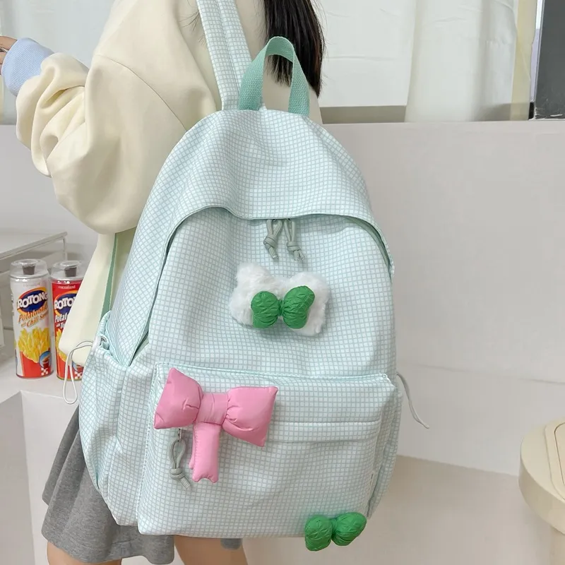 O'ROTA Composite Cloth Backpack Women's Multicolor-8