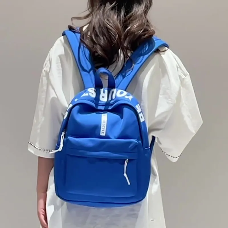 O'ROTA Nylon Backpack Unisex Multicolor-1