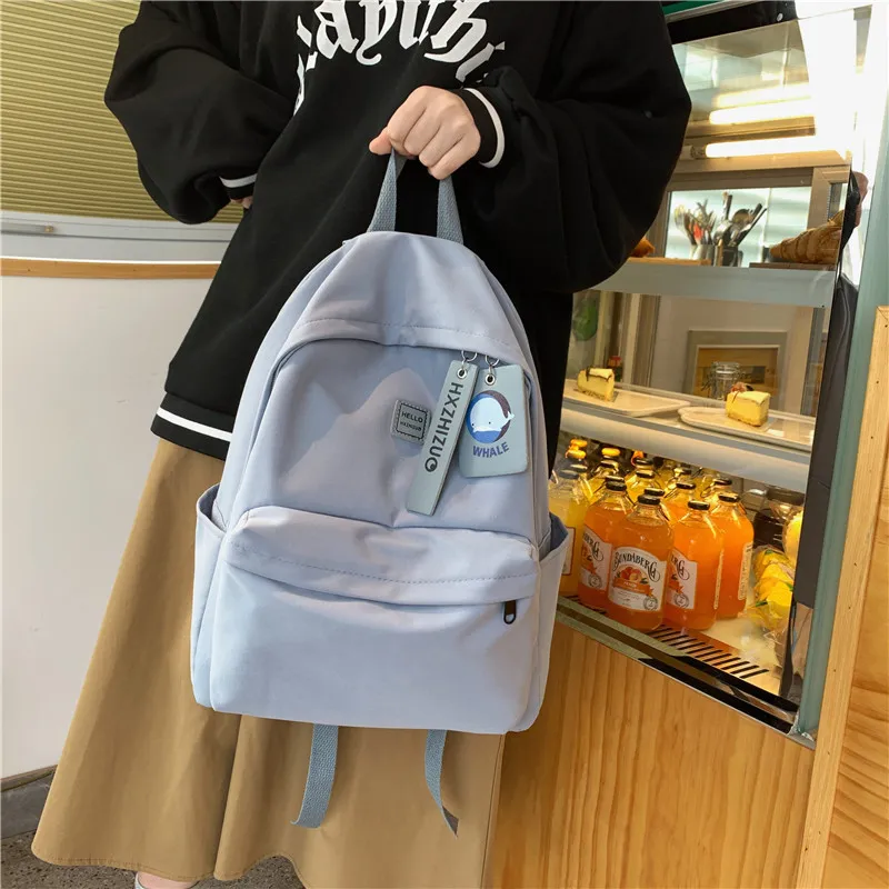 O'ROTA Nylon Backpack Women's Multicolor-4