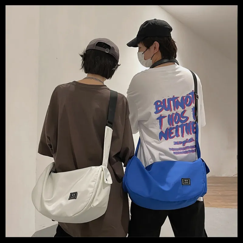 O'ROTA Nylon One Shoulder Travel Bag Unisex Multicolor-6