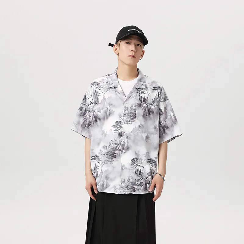 HIKZ Shirt Unisex Ink Wash Jungle-3