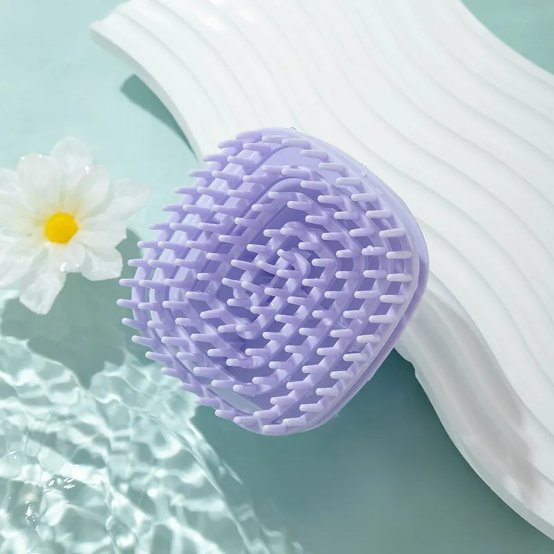 Gentle Welcome Japanese Silicone Handheld Scalp Cleanser Massage Brush Clean The Scalp-7