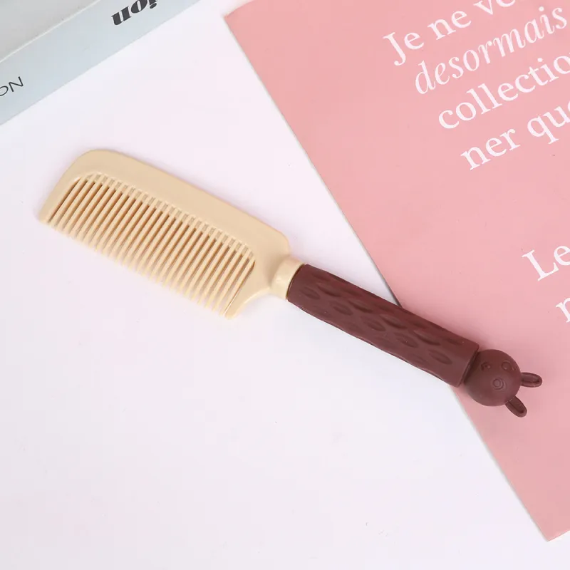 Gentle Welcome Cartoon Soft And Adorable Home Use Comb Anti Static-5
