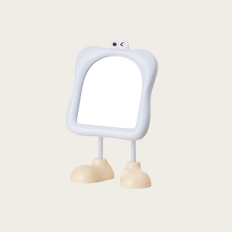 Gentle Welcome Cute Desktop Stand Portable Make Up Mirrors-5