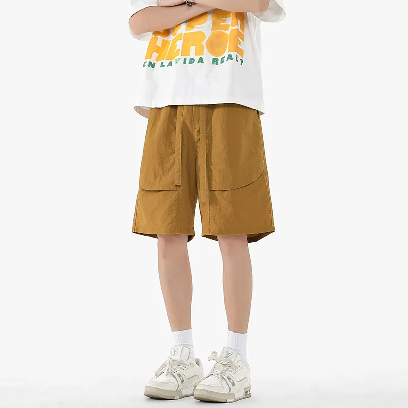 Casual Shorts, Blending Vintage Fashion With Street Ambiance Unisex-17