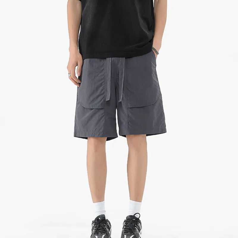 Casual Shorts, Blending Vintage Fashion With Street Ambiance Unisex-4