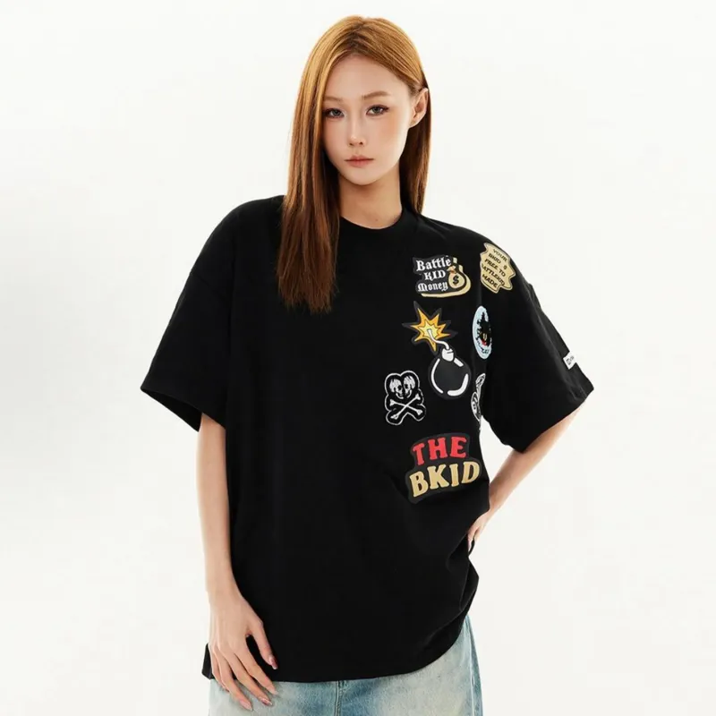 PAINT STAIN Classic Minimalist Style T Shirt Unisex-47