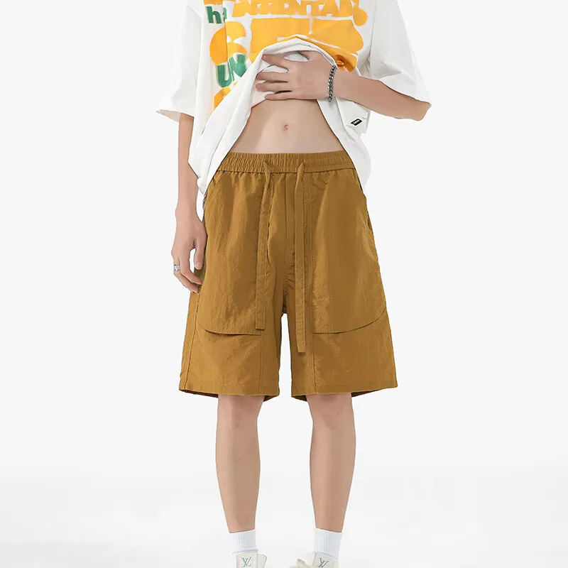 Casual Shorts, Blending Vintage Fashion With Street Ambiance Unisex-16