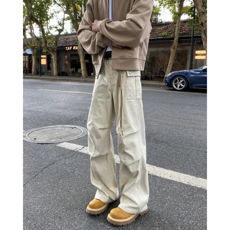 PAINT STAIN Workwear Style Pants Unisex-2