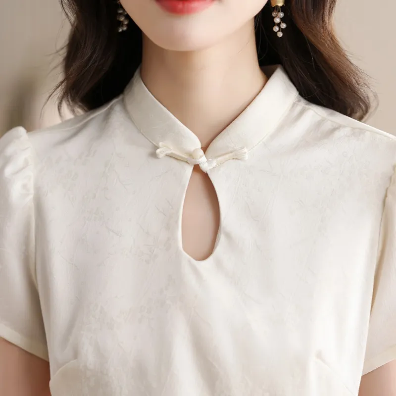 Cotton Gene Cheongsams Women's-9