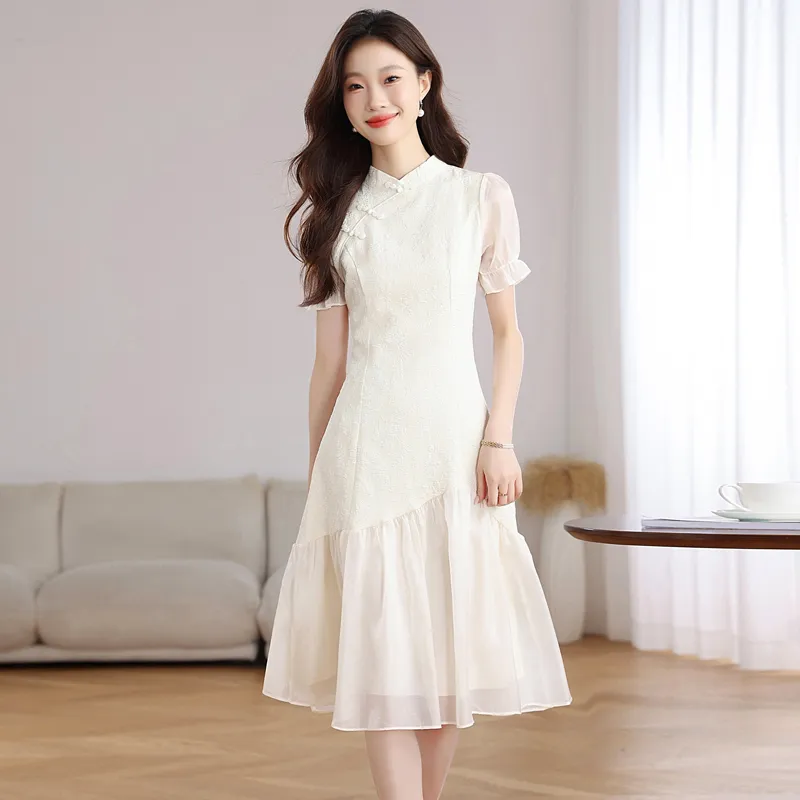 Cotton Gene Cheongsams Women's Image Color 8321-2