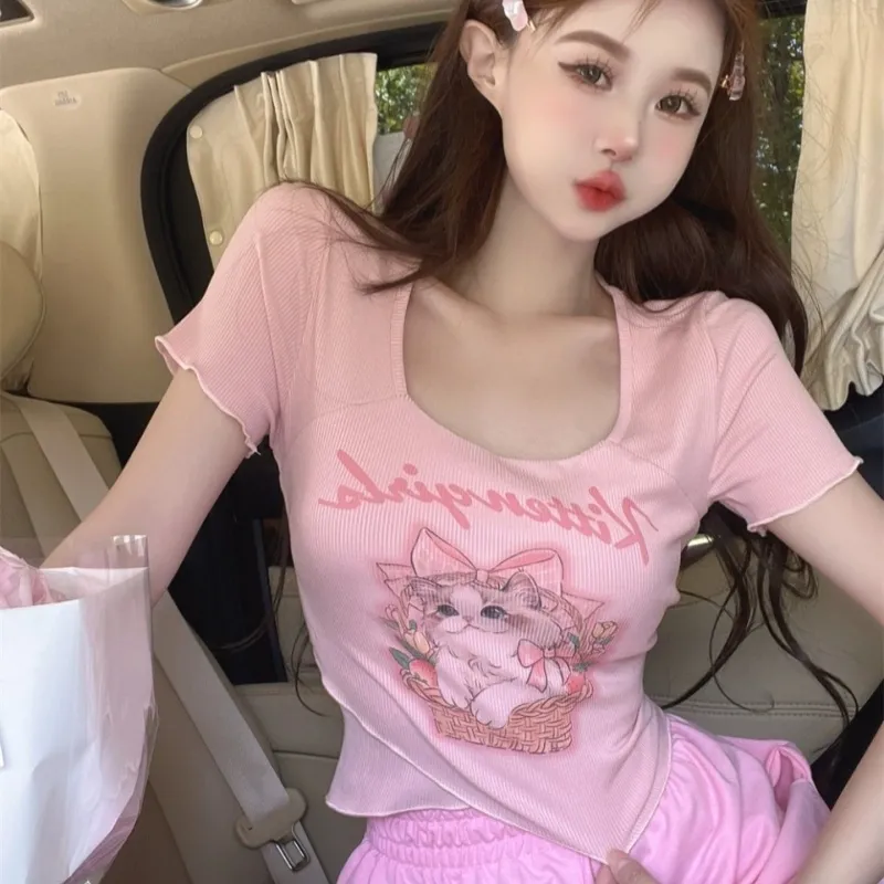 Cotton Gene T Shirts Women's-3