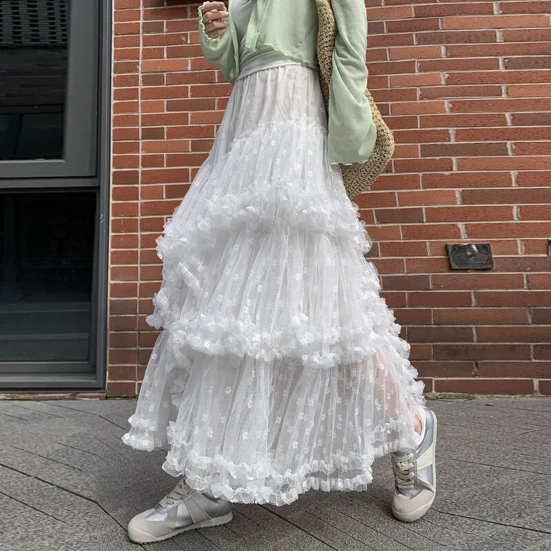 Cotton Gene Casual Long Skirt Women's-5