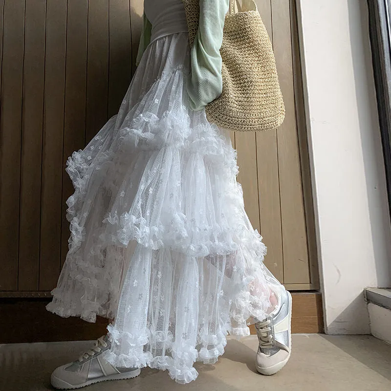 Cotton Gene Casual Long Skirt Women's-6
