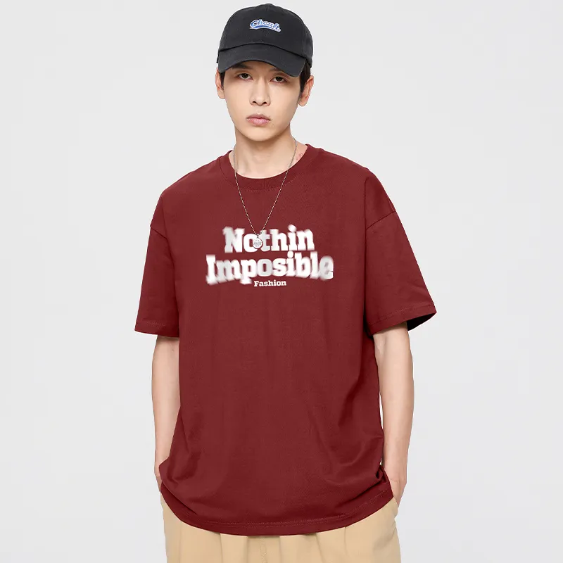Cotton Gene Drop Shoulder Sleeve T Shirt Unisex-15
