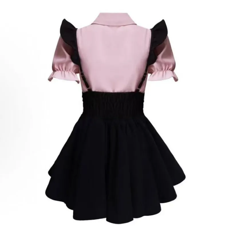 Cotton Gene Two Piece Skirt Sets Women's-1