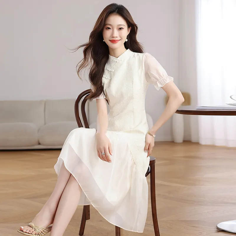 Cotton Gene Cheongsams Women's Image Color 8321-3